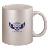 11oz Metallic Silver Mug Thumbnail
