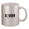 11oz Metallic Silver Mug Thumbnail