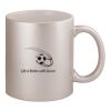11oz Metallic Silver Mug Thumbnail