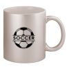 11oz Metallic Silver Mug Thumbnail
