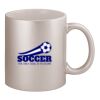 11oz Metallic Silver Mug Thumbnail