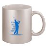 11oz Metallic Silver Mug Thumbnail