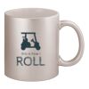 11oz Metallic Silver Mug Thumbnail