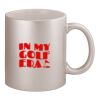 11oz Metallic Silver Mug Thumbnail