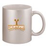 11oz Metallic Silver Mug Thumbnail