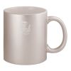 11oz Metallic Silver Mug Thumbnail
