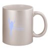 11oz Metallic Silver Mug Thumbnail