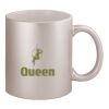 11oz Metallic Silver Mug Thumbnail