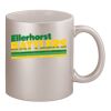 11oz Metallic Silver Mug Thumbnail