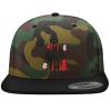 Structured 6089 Flat Bill Snapback Hat Thumbnail