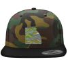 Structured 6089 Flat Bill Snapback Hat Thumbnail