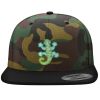 Structured 6089 Flat Bill Snapback Hat Thumbnail