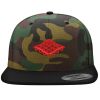 Structured 6089 Flat Bill Snapback Hat Thumbnail