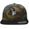 Structured 6089 Flat Bill Snapback Hat Thumbnail