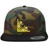 Structured 6089 Flat Bill Snapback Hat Thumbnail