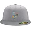Flexfit 6210 Structured Flat Bill Fitted Hat Thumbnail