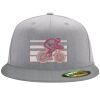 Flexfit 6210 Structured Flat Bill Fitted Hat Thumbnail