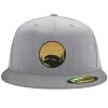 Flexfit 6210 Structured Flat Bill Fitted Hat Thumbnail