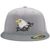 Flexfit 6210 Structured Flat Bill Fitted Hat Thumbnail