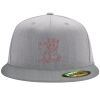 Flexfit 6210 Structured Flat Bill Fitted Hat Thumbnail
