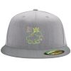 Flexfit 6210 Structured Flat Bill Fitted Hat Thumbnail