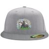 Flexfit 6210 Structured Flat Bill Fitted Hat Thumbnail