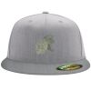 Flexfit 6210 Structured Flat Bill Fitted Hat Thumbnail