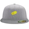 Flexfit 6210 Structured Flat Bill Fitted Hat Thumbnail