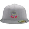 Flexfit 6210 Structured Flat Bill Fitted Hat Thumbnail