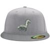 Flexfit 6210 Structured Flat Bill Fitted Hat Thumbnail