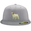 Flexfit 6210 Structured Flat Bill Fitted Hat Thumbnail