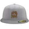 Flexfit 6210 Structured Flat Bill Fitted Hat Thumbnail