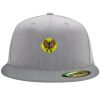 Flexfit 6210 Structured Flat Bill Fitted Hat Thumbnail
