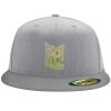 Flexfit 6210 Structured Flat Bill Fitted Hat Thumbnail