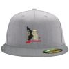 Flexfit 6210 Structured Flat Bill Fitted Hat Thumbnail