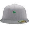 Flexfit 6210 Structured Flat Bill Fitted Hat Thumbnail