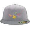 Flexfit 6210 Structured Flat Bill Fitted Hat Thumbnail
