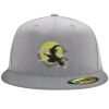 Flexfit 6210 Structured Flat Bill Fitted Hat Thumbnail