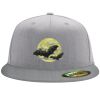 Flexfit 6210 Structured Flat Bill Fitted Hat Thumbnail