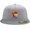 Flexfit 6210 Structured Flat Bill Fitted Hat Thumbnail