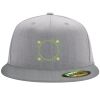 Flexfit 6210 Structured Flat Bill Fitted Hat Thumbnail