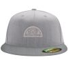 Flexfit 6210 Structured Flat Bill Fitted Hat Thumbnail