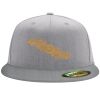 Flexfit 6210 Structured Flat Bill Fitted Hat Thumbnail