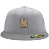 Flexfit 6210 Structured Flat Bill Fitted Hat Thumbnail