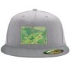Flexfit 6210 Structured Flat Bill Fitted Hat Thumbnail