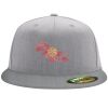 Flexfit 6210 Structured Flat Bill Fitted Hat Thumbnail