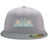 Flexfit 6210 Structured Flat Bill Fitted Hat Thumbnail