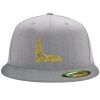 Flexfit 6210 Structured Flat Bill Fitted Hat Thumbnail