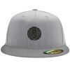 Flexfit 6210 Structured Flat Bill Fitted Hat Thumbnail