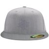 Flexfit 6210 Structured Flat Bill Fitted Hat Thumbnail